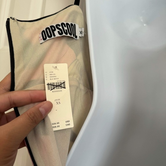 Oopscool by Anthropologie Graphic Print Dress Size 1X - Picture 9 of 10